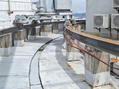 Condition before application of waterproofing system