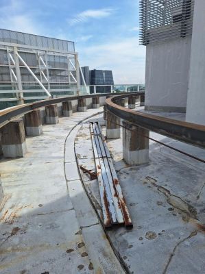 SIKA SIKALASTIC 590 LIQUID APPLIED WATERPROOFING MEMBRANE SYSTEM AT A OFFICE BUILDING IN KL SENTRAL (1500M2m2)