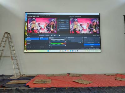 P2.5 Indoor LED Screen SMD LED Display 44802400mm Installed at MJESB ELECTRICAL alor setar (1)