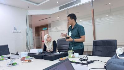 Hand-ons training for Casella Product