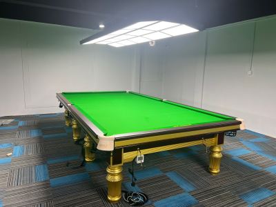 Installation of 12ft Snooker Table
