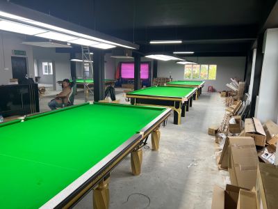 Installation of 12ft Snooker Table - 02