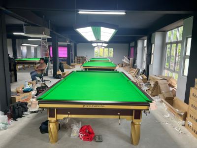 Installation of 12ft Snooker Table - 02