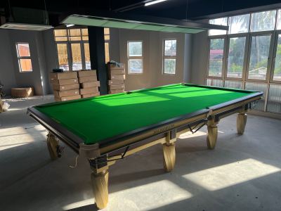 Installation of 12ft Snooker Table - 02