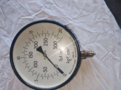Boiler Prop : Pressure Gauge