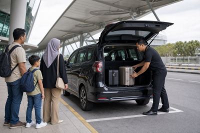 Illustrative Service Scene: KLIA Family MPV Transfer