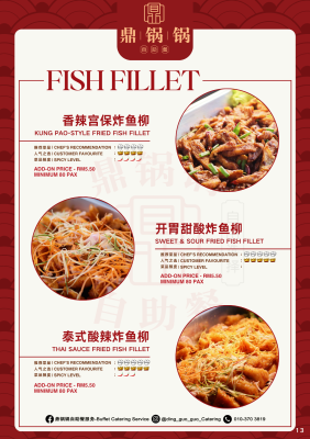Add-on Price List & Food