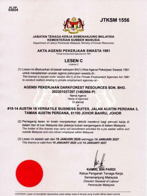 Our License