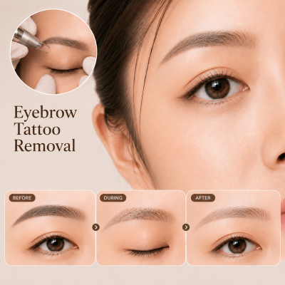 Eyebrow Tattoo Removal