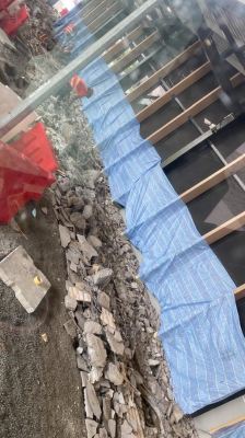 Hacking Concrete Road/ Serdang Raya Selatan MRT