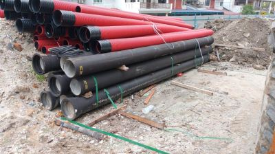 Backhoe rent for Digging water pipes
