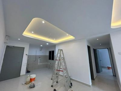 Living Room Renovation for Residence in Melaka