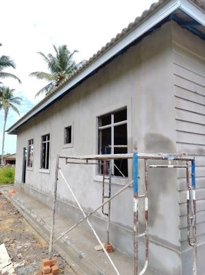 Kemajuan Pembinaan Rumah Banglo Setingkat ��Telok Gong Melaka��