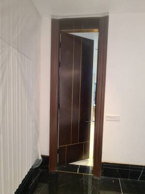 Wooden Custom Door @Bukit Raja, Klang