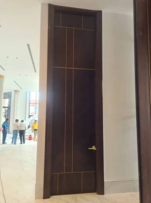Wooden Custom Door @Bukit Raja, Klang