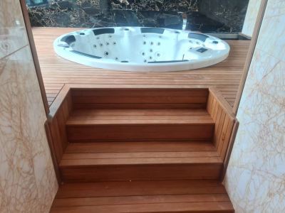Wooden Door,Stair, Decking and Interior Decor @One Resident, Sungai Besi