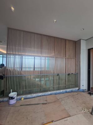 Wooden Door,Stair, Decking and Interior Decor @One Resident, Sungai Besi