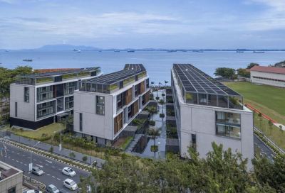Wooden Exterior Design For Residential @Penang Shorefront
