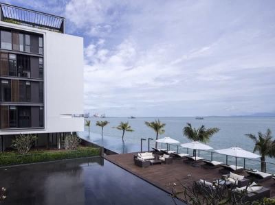 Wooden Exterior Design For Residential @Penang Shorefront
