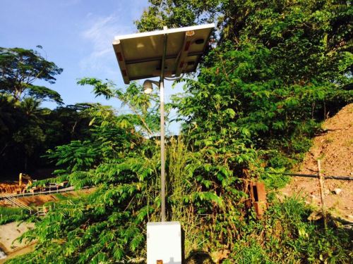 Solar CCTV For Site Monitoring 