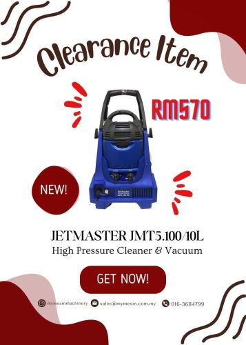 CLEARANCE ITEM: JETMASTER 2 In 1 Vacuum & High Pressure Cleaner