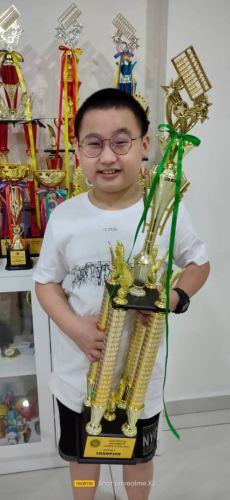 Champion of SAM Mental Arithmetic Competition 2021