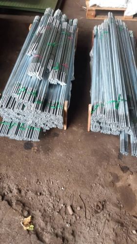 Zinc plated and hot dip galvanized (Sag Rod )