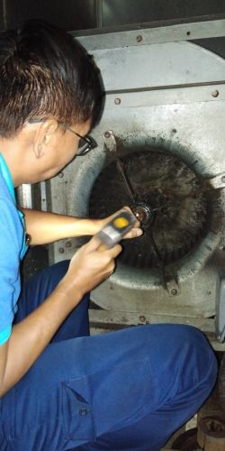 AHU Motor Bearing Repairing Job