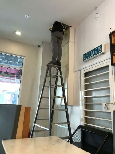 Restaurant Wiring Checking at Sri Petaling @ 24/06/19