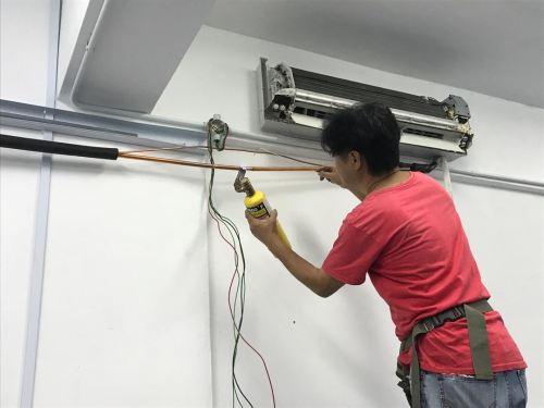 AirCond, Partitoin And Wiring Work At SetiaWangsa Business Suites @ 22/08/19 - 26/08/19