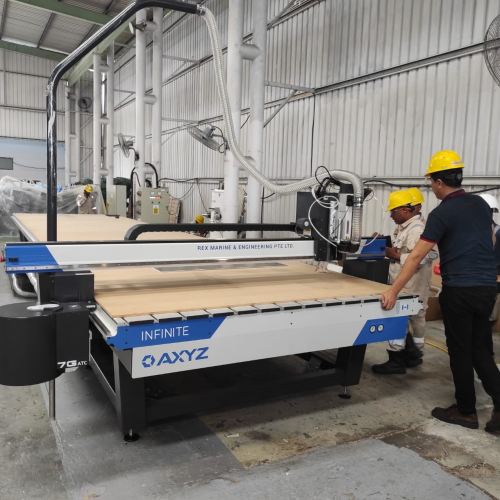 Delivery of AXYZ CNC Router 