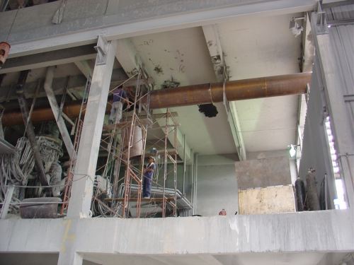 Fabrication and installation of Mild Steel Pipe
