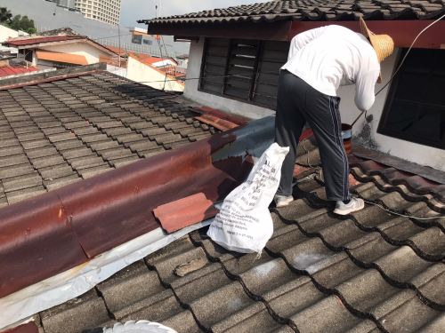 Repair Roof Leaking Helmi 6 TTDI