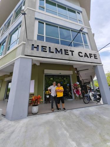 Biker Haven of Helmet Cafe surveillance by Milesight CCTV