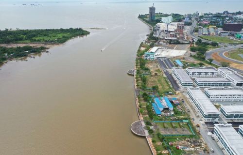Reclamation of Bintulu Waterfront in Sarawak
