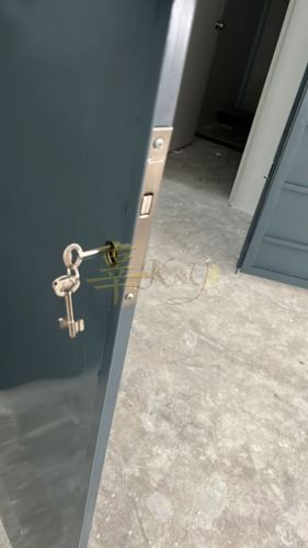 Install Mild Steel Perforated Metal Folding / Swing Door