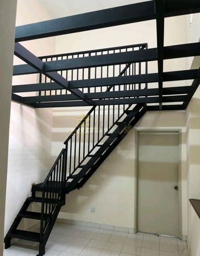 Mild Steel Platforms + Staircase Installation