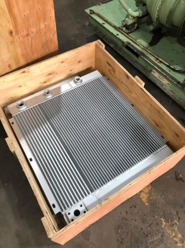 Installation and supply a New Air/oil cooler for 50hp Air Compressor