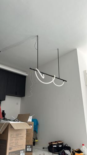 PENDANT MAGNET TRACK WITH 360° FLEXIBLE LIGHT