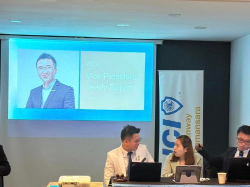 Presentation by Vice President Melvin Ng at 6th JCI Sunway Damansara Annual General Meeting