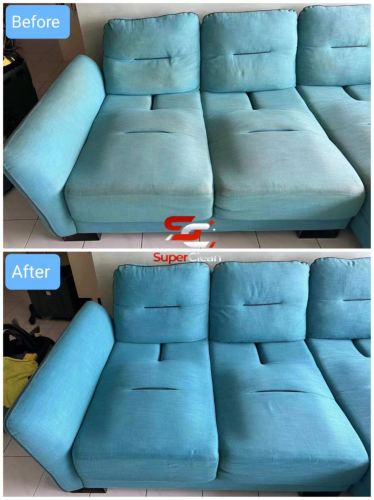 3 Seater L Shape Sofa Cleaning 