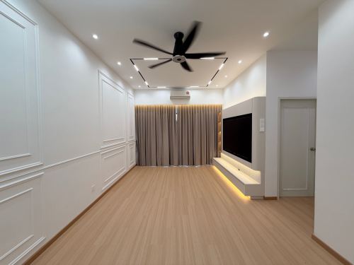 Living Room Renovation for Residence in Pulau Gadong , Melaka 
