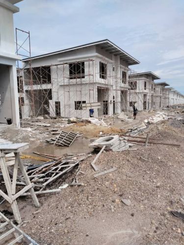 Project Shop Lot for Plaster Ceiling��Sungai Gadut Seremban��