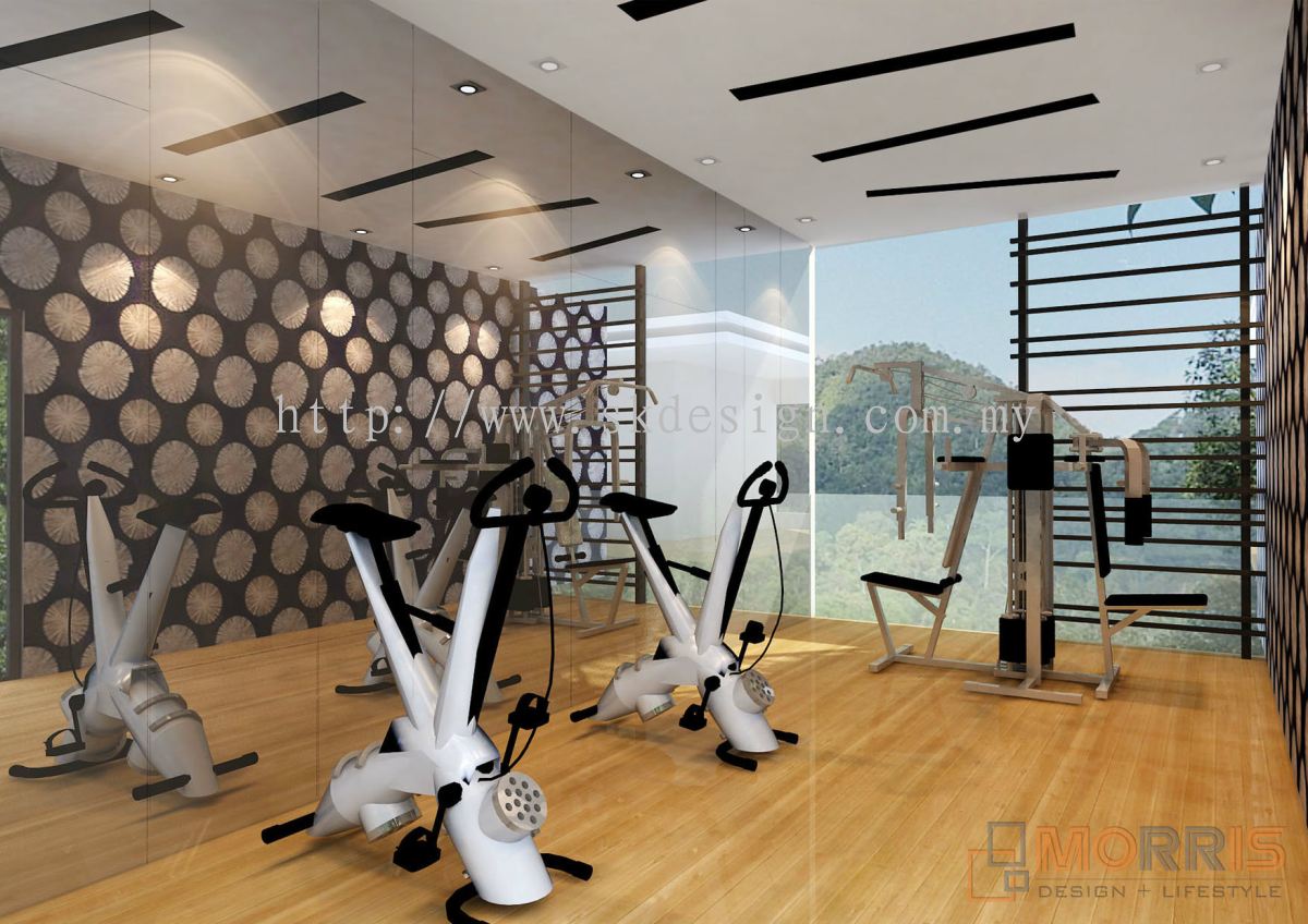 Taman Gaya Gym Area Design From Isk Interior Design Build