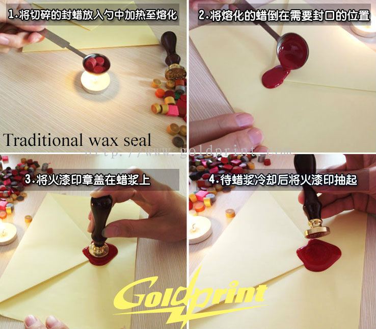 Goldprint Enterprise Pte Ltd:Traditional Wax seal manufacting