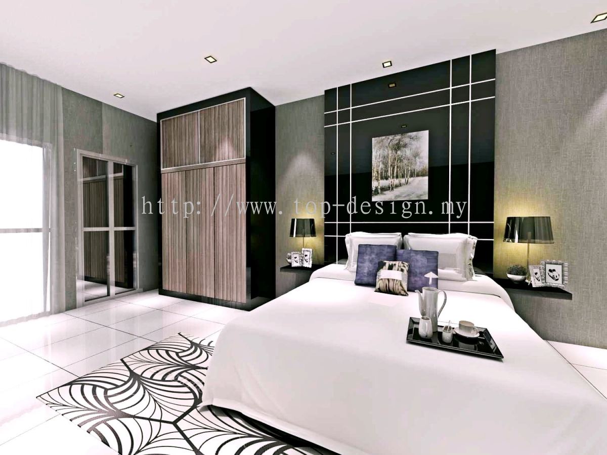  Johor Bedroom design  5 Bedroom  Design  daripada Top Design  