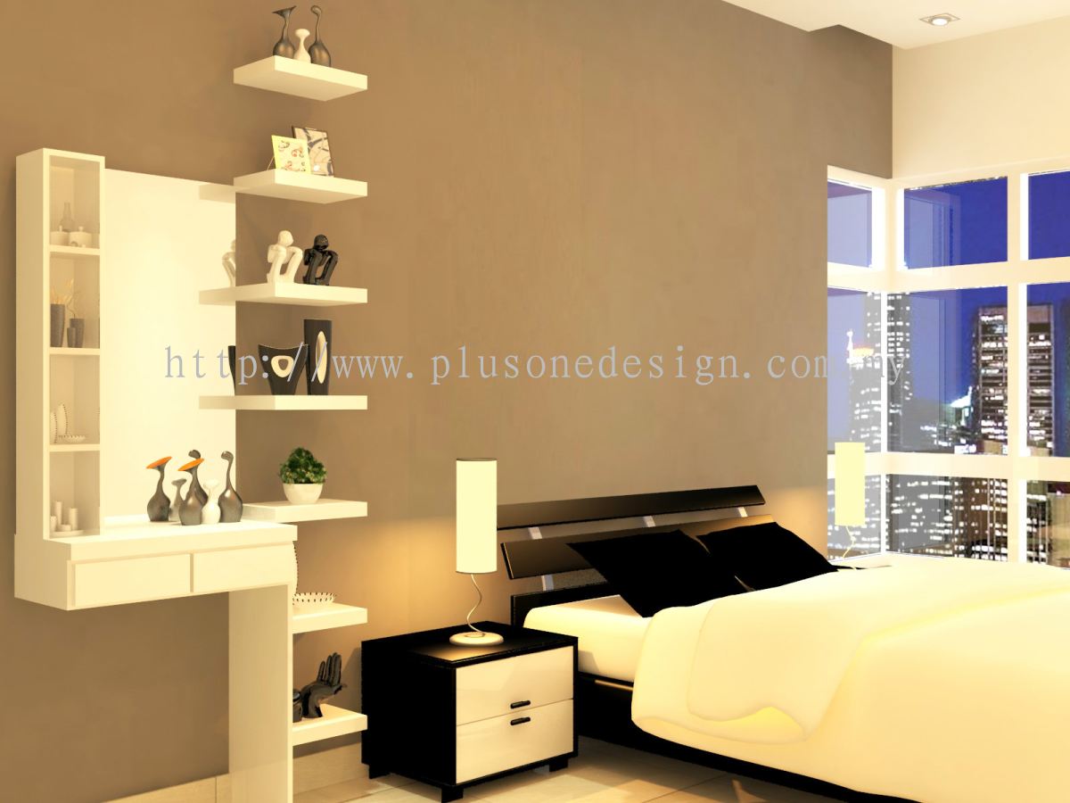 Johor 3d Perspective View Bedroom Design From Plus One