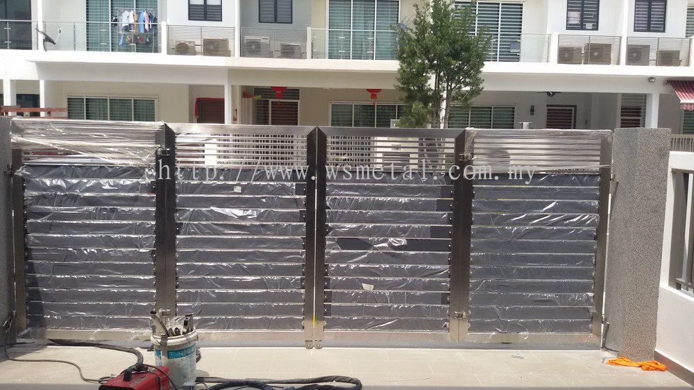 Selangor Stainless Steel Main Folding Gate Stainless Steel 