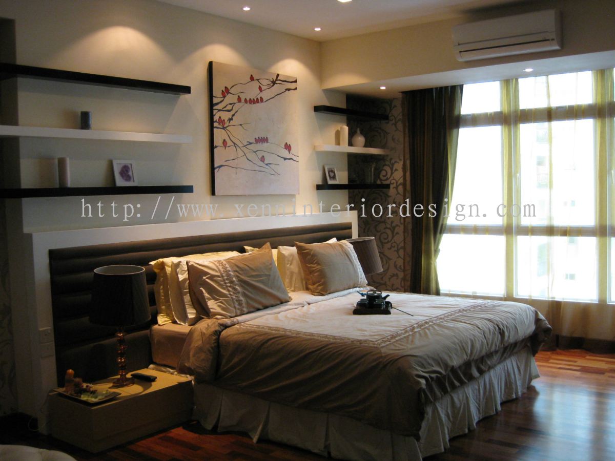 Selangor Headboard Feature Wall Design Master Bedroom