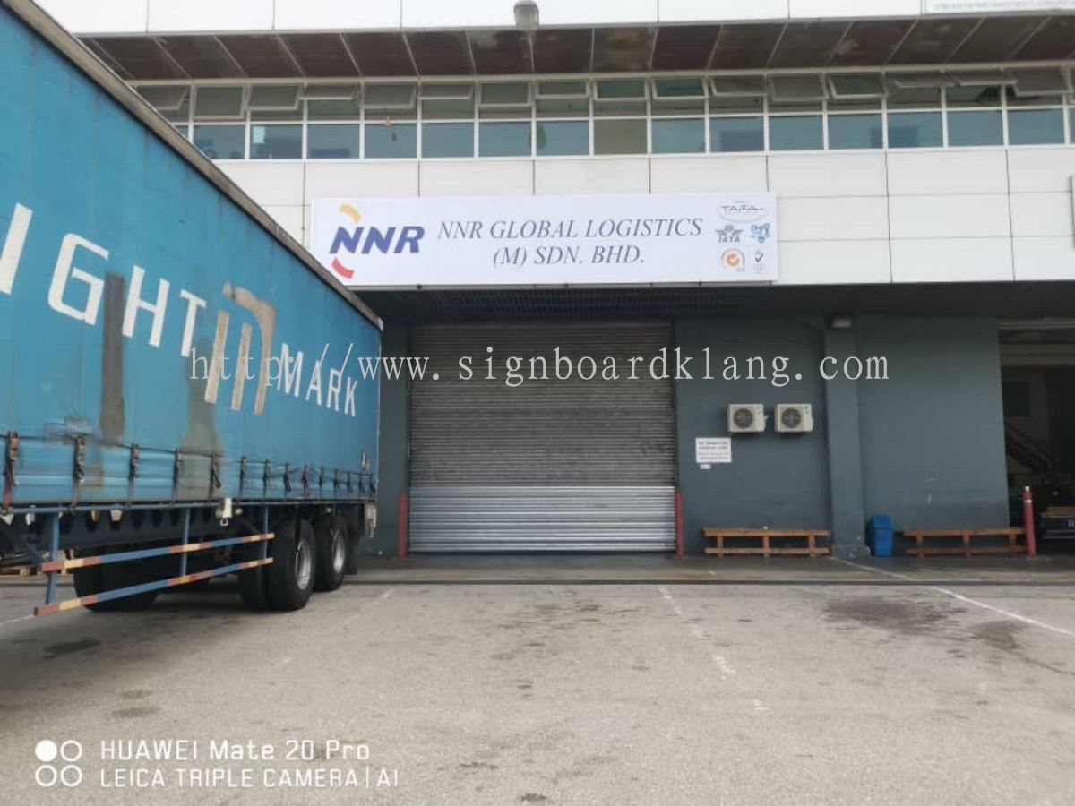 Selangor Kuala Lumpur Kl Klang Nnr Gobal Logistics Normal Metal G I Signage Signboard At Klia Sepang Kuala Lumpur Gi Metal Signage From Great Sign Advertising M Sdn Bhd